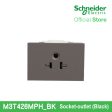 Schneider Socket Outlet Avataron A American 20A 250V 3 Pin 2S Sized Black M3T426MPH-BK Online Hot Sale