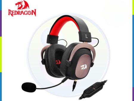 Redragon H510-1 Zeus-2 7.1 Wired Gaming Headset | Detachable Microphone For Sale