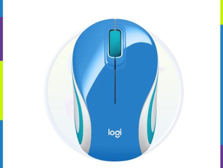 Logitech M187 Ultra Portable Wireless Mouse Blue Online