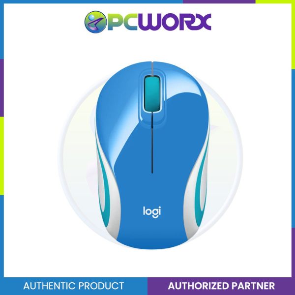 Logitech M187 Ultra Portable Wireless Mouse Blue Online