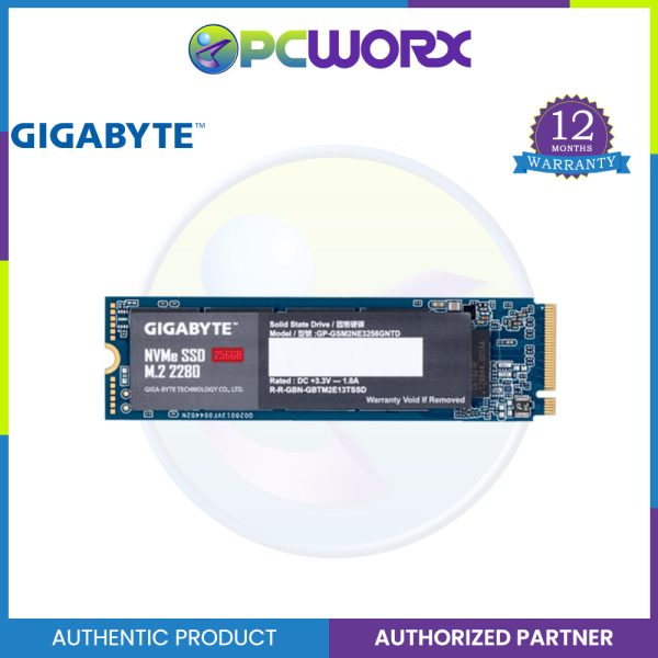 Gigabyte 256GB NVME M.2 2280 SSD Fashion