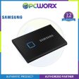 Samsung 1TB T7 Touch Portable USB3.2 (MU-PC1T0K WW) External SSD Supply