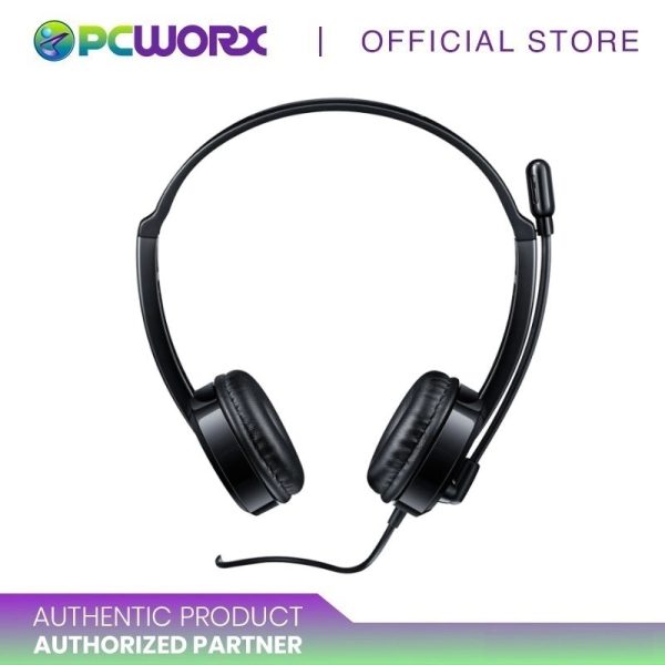 Rapoo H100 3.5mm Audio Port H120 USB Wired Stereo Headset For Sale