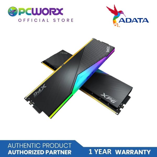 Adata AD-AX5U6000C3016G-DCLARBK-BOX XPG LANCER RGB DDR5 6000Mhz 32GB (2x16GB) W Heatsink | Adata 32GB DDR5 RGB RAM - 32GB RAM Cheap