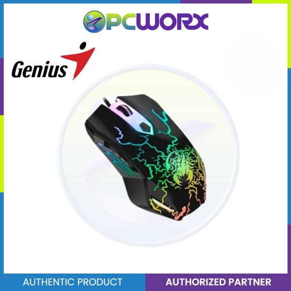 Genius GX-Gaming Scorpion Spear Gaming Mouse with 6 Buttons and Colorful  Breathing RGB LED on Sale