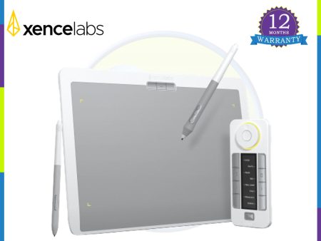 Xencelabs Pen Tablet Medium Bundle SE - White Special Limited Edition Supply