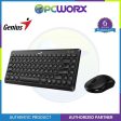 Genius LuxeMate Q8000 Stylish Wireless Keyboard & Mouse Combo - Black Cheap