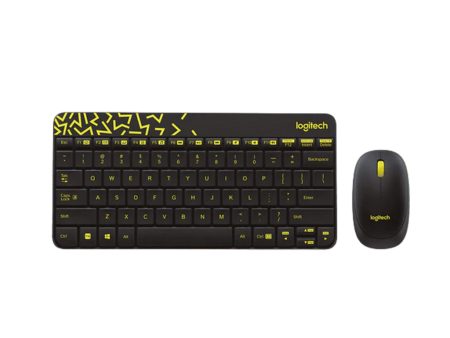 Logitech MK240 Wireless Keyboard and Mouse Black Discount