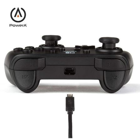 Enhanced Wired Controller for Nintendo Switch | Black   White Console Controller |  A Power Controller Cheap