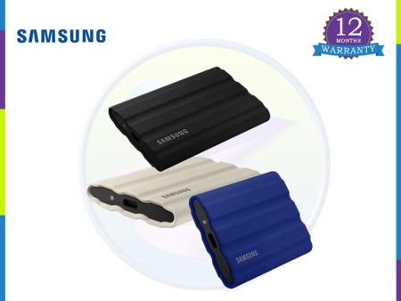 Samsung T7 Shield Portable Solid State Drive USB 3.2 1TB 2TB, IP65 Water Resistant, External SSD Cheap