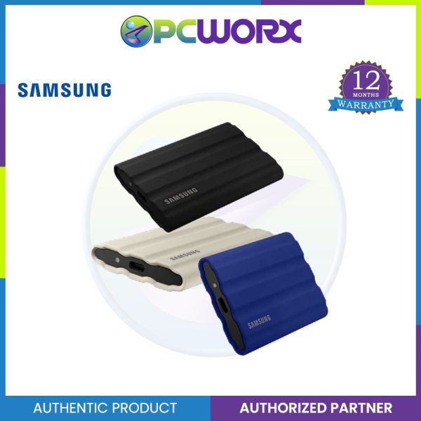 Samsung T7 Shield Portable Solid State Drive USB 3.2 1TB 2TB, IP65 Water Resistant, External SSD Cheap