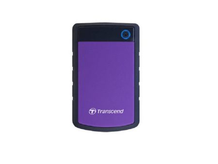 Transcend TS2TSJ25H3P 2TB Shockproof Portable Hard Drive Purple Sale