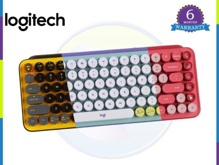 Logitech POP KEYS Wireless Mechanical Keyboard with Customizable Emoji Keys on Sale