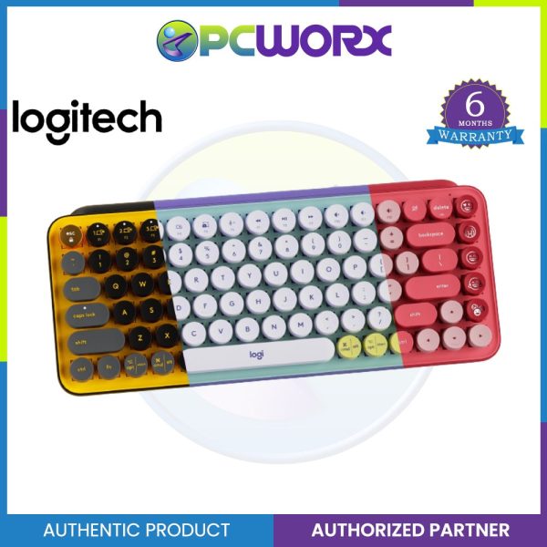 Logitech POP KEYS Wireless Mechanical Keyboard with Customizable Emoji Keys on Sale