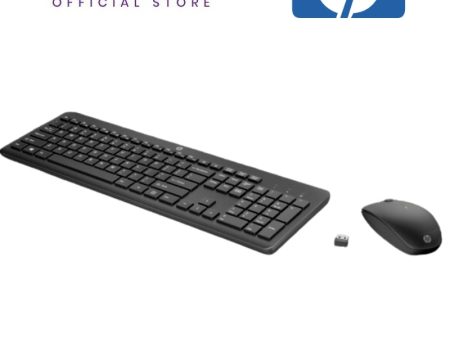 HP 230 Wireless Mouse and Keyboard Black Online