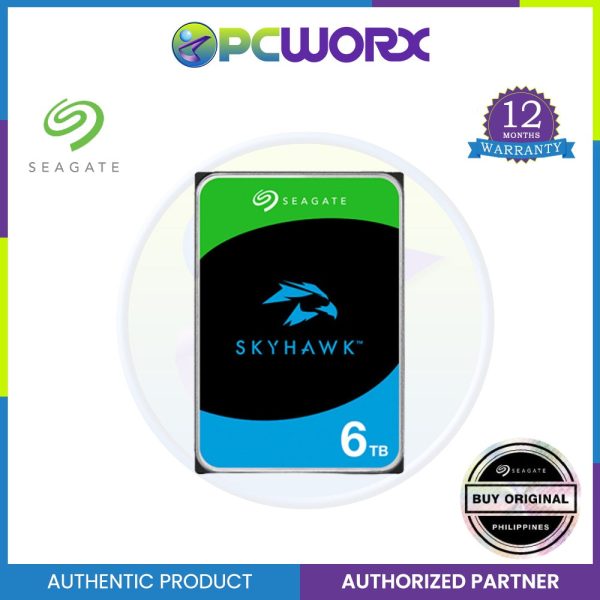 Seagate Skyhawk 6TB Surveillance 3.5  Internal Hard Drive Hot on Sale