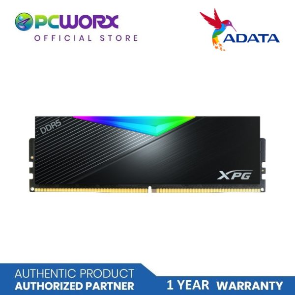 Adata AD-AX5U6000C3016G-DCLARBK-BOX XPG LANCER RGB DDR5 6000Mhz 32GB (2x16GB) W Heatsink | Adata 32GB DDR5 RGB RAM - 32GB RAM Cheap