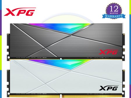 Adata XPG SPECTRIX D50 RGB 16GB (2X8GB) DDR4 3200Mhz RAM - Tungstem Gray & White Cheap