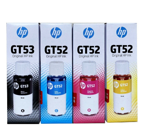 Hp GT53 Black & GT52 Cyan, Magenta, Yellow For Cheap