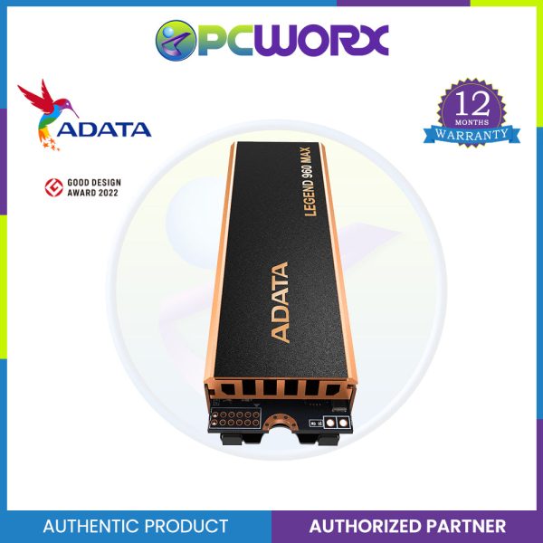 Adata LEGEND 960 MAX M.2 PCIe 4.0 X4 Solid State Drive Fashion