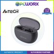 A4tech B20 2Drumtek True Wireless Earphone Ash Grey Bluetooth  v5.2 Wireless Earphone Online Sale