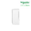 Schneider Enclosure Resi9 MP Surface 1 row of 4 Modules IP40 White Door 1 Earth + 1 Neutral Terminal Blocks MIP12104 For Sale