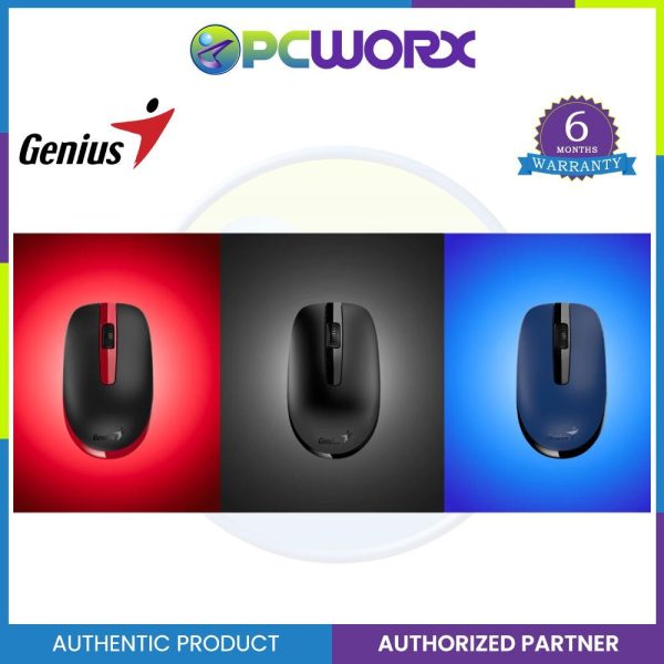 Genius NX-7007 Blueeye 2.4Ghz 1200 Dpi Wireless Mouse Supply