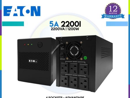 Eaton 5A 2200I-NEMA 2200VA 1200Watts Line Interactive UPS Online Sale