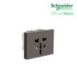 Scneider Socket Outlet Avataron A International 16A 250V 2S sized Black M3T426-IS-BK Online now