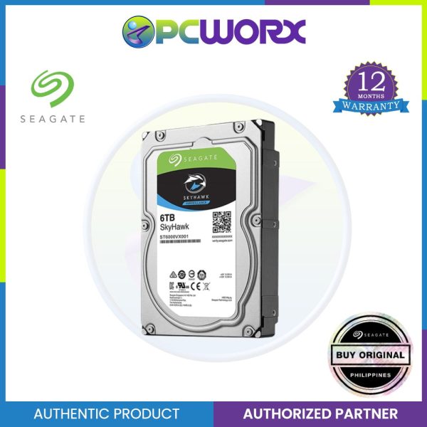 Seagate Skyhawk 6TB Surveillance 3.5  Internal Hard Drive Hot on Sale