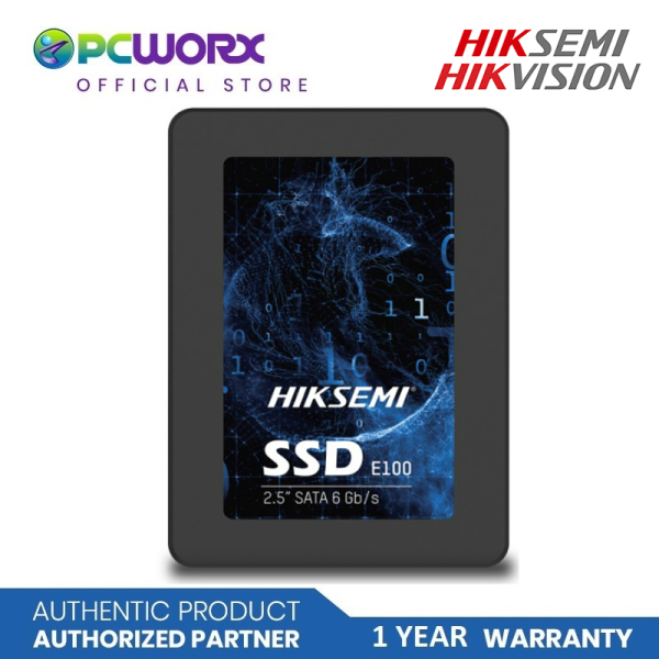 Hikvision   Hiksemi HS-SSD-E100 E100 SATA III 6GB S 2.5  R W550 430 MB S SSD | 128GB, 256GB, 512GB, 1024GB, SSD | Solid State Drive | SSD | SATA III SSD | 1TB SSD - 128GB SSD Online Hot Sale