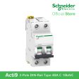 Schneider Acti9 IEC 2P 40A C DIN-Rail Type Miniature Circuit Breaker 230 400V 10kAIC (A9F74240) For Discount