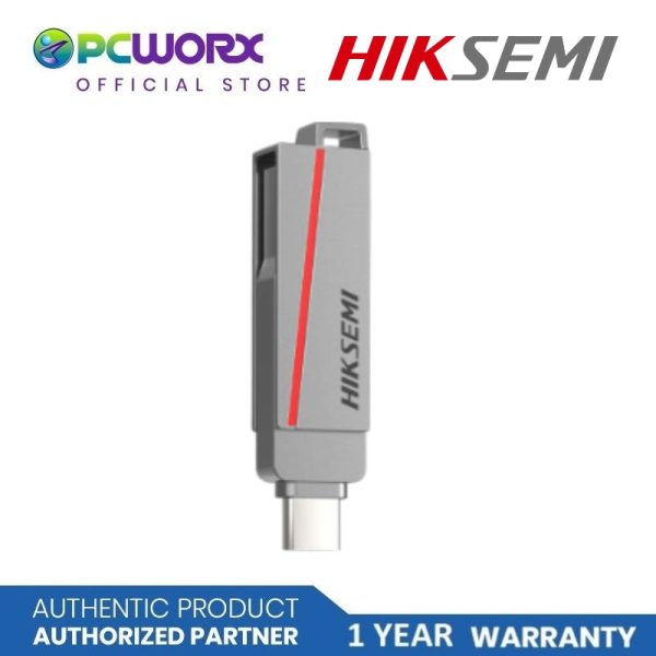 Hiksemi HS-USB-E307C 32G U3 DRIVE USB-C 3.2 USB-A AND USB-C PORT Flashdrive | Hiksemi | 32GB | 64GB | Flashdrive Online now