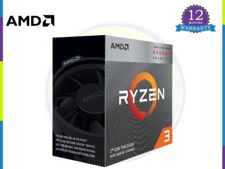 AMD Ryzen 3 3200g 3.6GHz AM4 4-Core 4MB CPU with Deepcool CK-AM209-V2 CPU Fan for 3200G For Discount