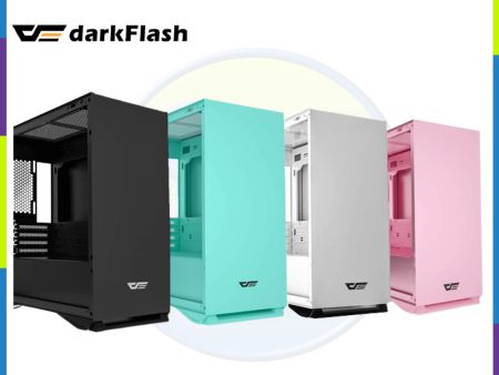 darkFlash DLM22 Minimalist Design, Fine Ventilation Performance, USB 3.0 Ready Micro ATX Gaming Case Online now