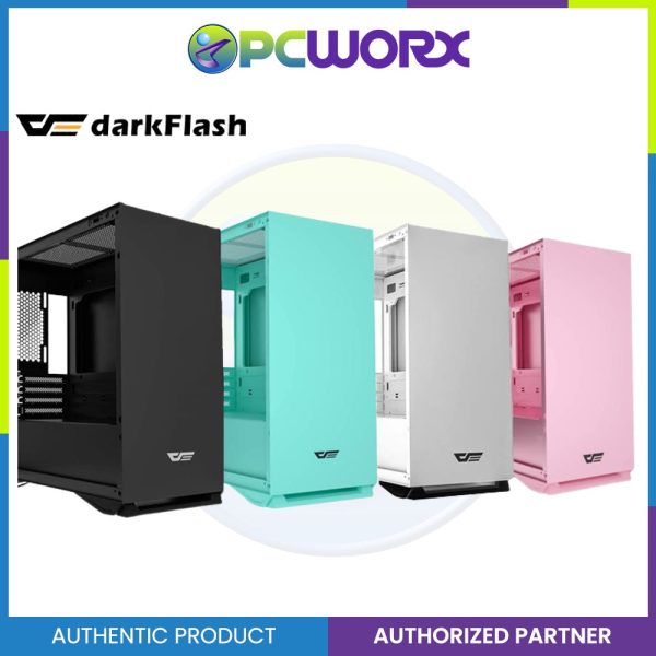 darkFlash DLM22 Minimalist Design, Fine Ventilation Performance, USB 3.0 Ready Micro ATX Gaming Case Online now