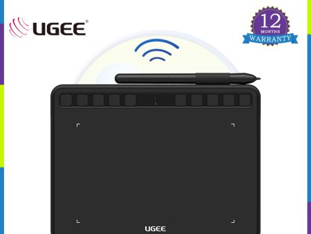 Ugee S-Series S640W, 6.3 x 4 , Stylus & other accessories included - Graphic Drawing Pen Tablet Online