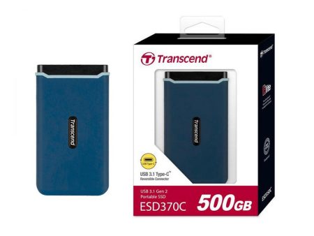 Transcend Ts500gesd370c 500gb USB3.1 Gen2 Type-C Rugged Portable SSD For Sale