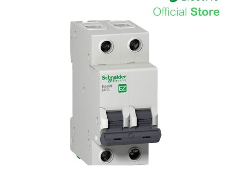 Schneider Easy9 IEC 2P 16A C DIN-Rail Type Miniature Circuit Breaker 230V 6kAIC (EZ9F56216) Sale