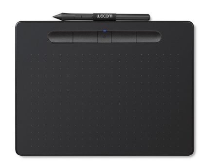 Wacom Ctl-6100wl K0-Cx Intuos Black Medium With Bluetooth Creative Pen Tablet Fashion