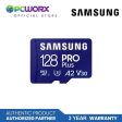 Samsung MB-MD128SA APC 128GB | MB-MD512SA APC 512GB MICRO SD PRO PLUS W ADAPTER SAMSUNG MICRO SD MEMORY CARD | Samsung 128GB MICROSD Memory Card on Sale