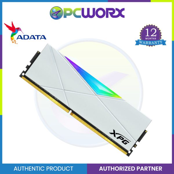 Adata SPECTRIX D50 DDR4 3600Mhz 16GB (2X8GB) RGB Memory Module (AD-AX4U36008G18I-DT50-BOX) Discount