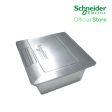 S-Flexi Aluminum Empty Floor Socket with Wall Box by Schneider Electric (E224F-ABE) Cheap