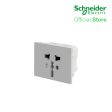 Schneider Socket Outlet Avataron A International 16A 250V 2S sized Grey M3T426-IS-GY Sale