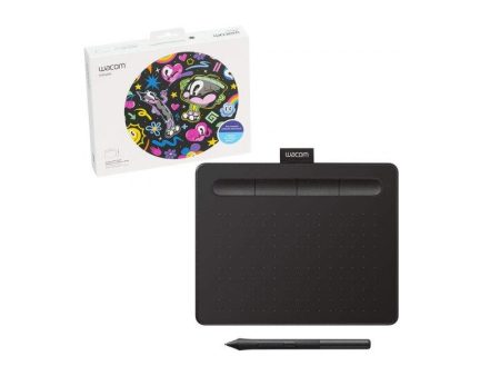 Wacom Ctl-4100 K0-Cx Intuos Small Black Graphic Drawing Pen Tablet Online now